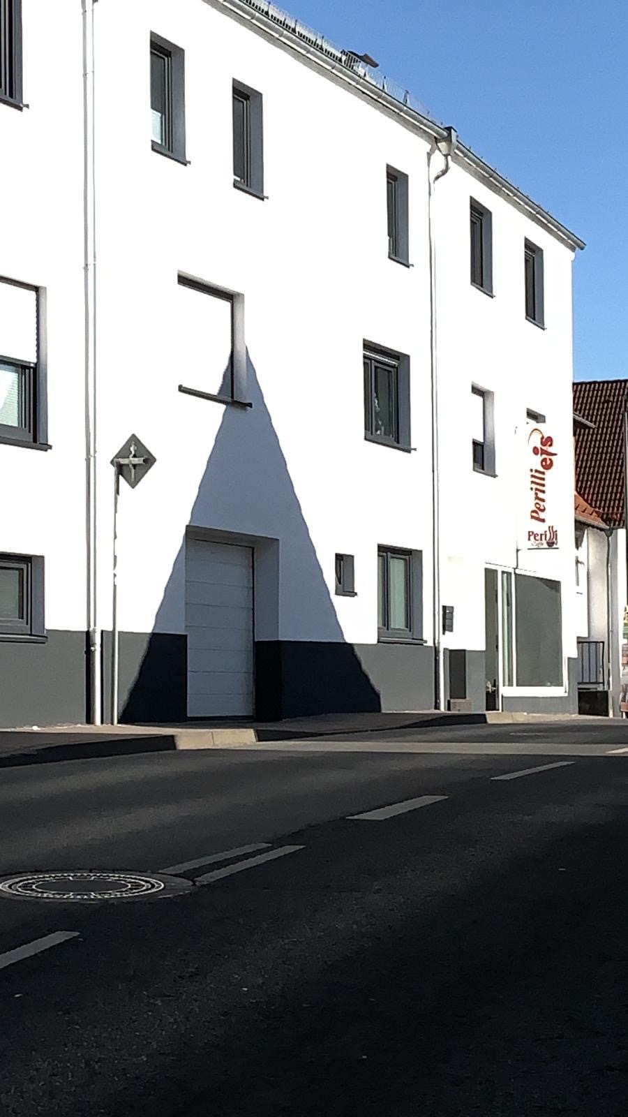 Außenansicht der Pension am Amtsgericht